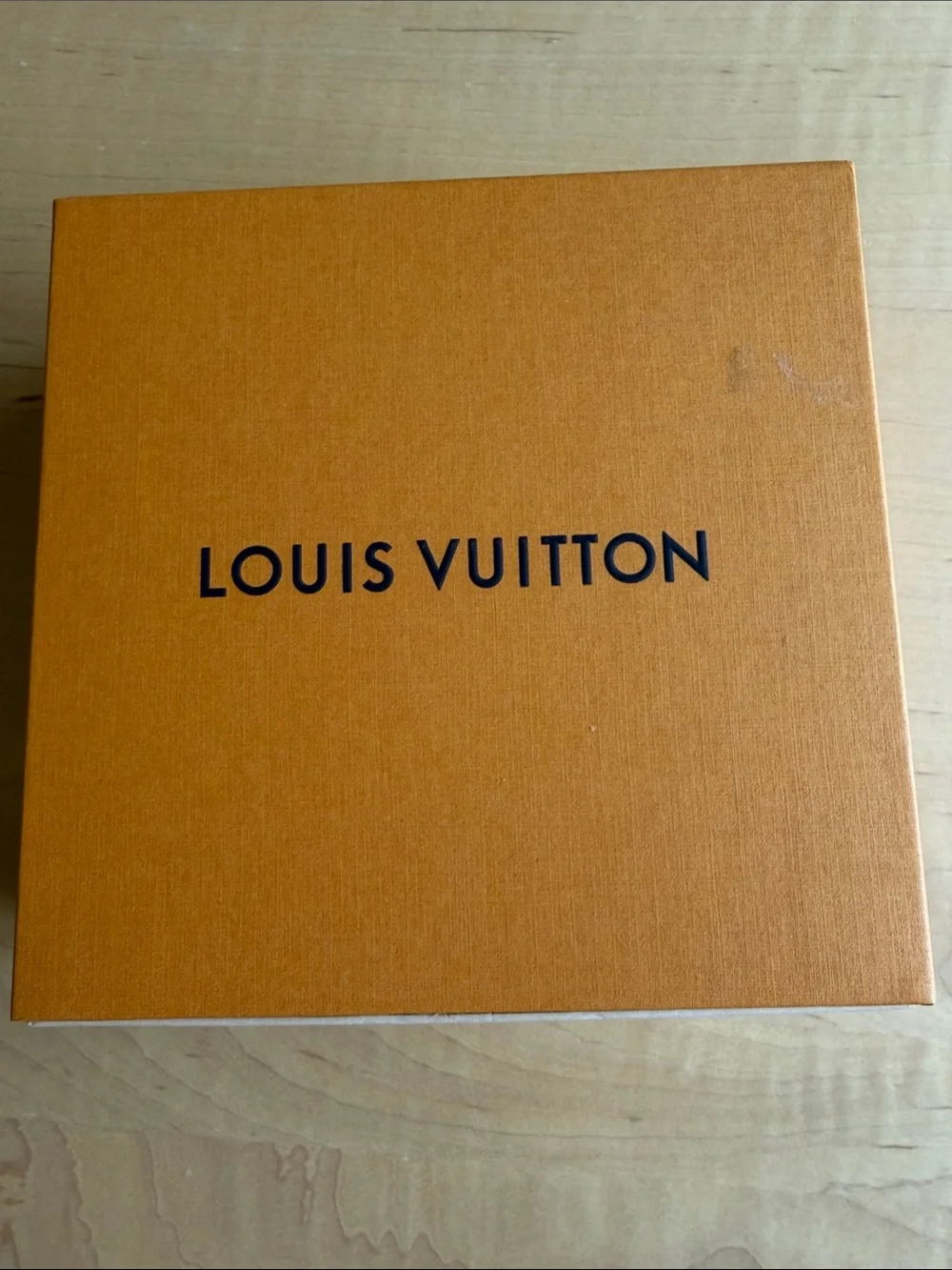 LOUIS VUITTON Box Orange Slide Style - Picture 2 of 7